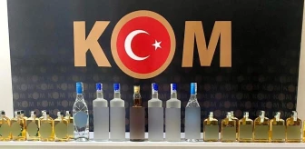Kırklareli'nde 27 litre gümrük kaçağı alkol ele geçirildi