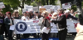 İstanbul'da sivil toplum örgütleri 'Türkiye Yüzyılı Maarif Modeli'ne tepki gösterdi