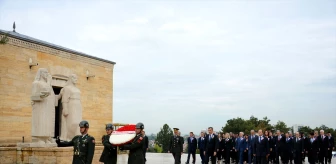 TSK Mehmetçik Vakfından 42'nci kuruluş yıl dönümü dolayısıyla Anıtkabir'e ziyaret