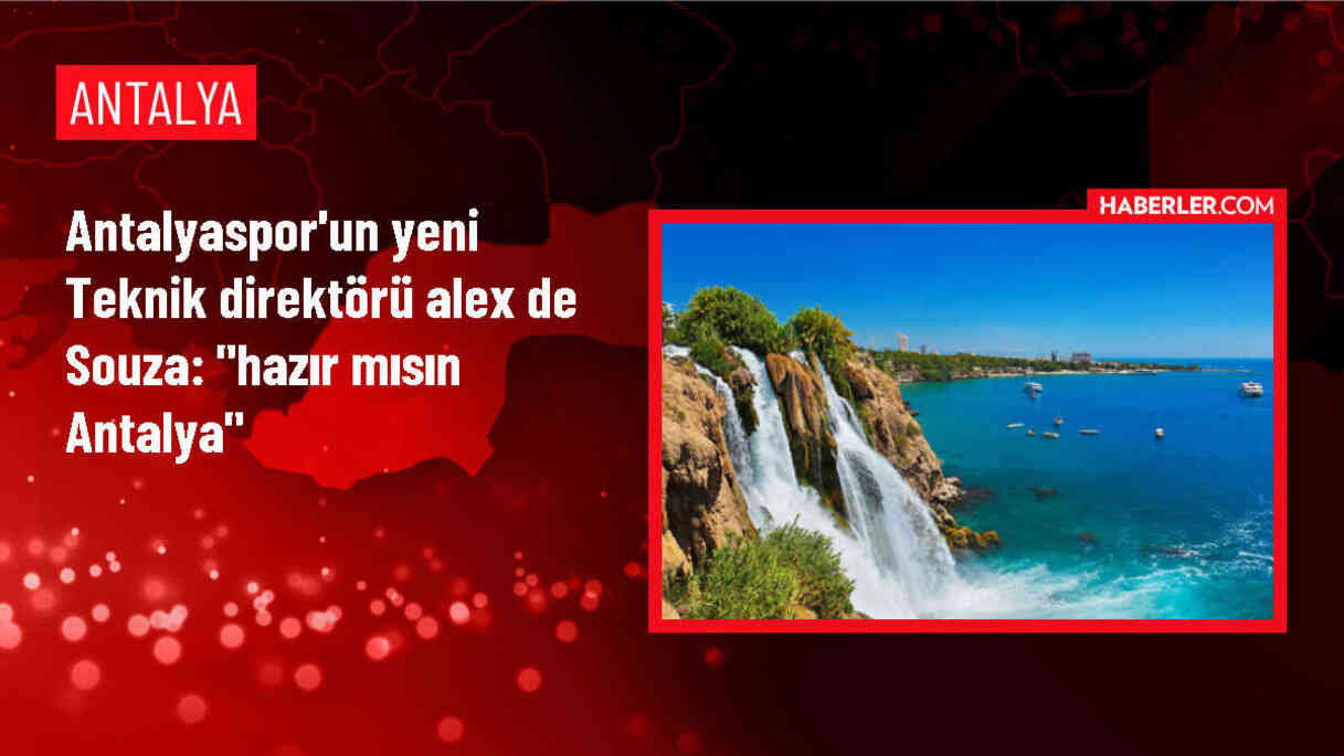 Antalyaspor'un yeni teknik direktörü Alex de Souza oldu