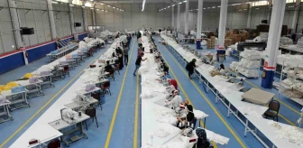 Diyarbakır Bismil'de Kurulan Tekstil Fabrikaları Dünya Markalarına Üretim Yapıyor