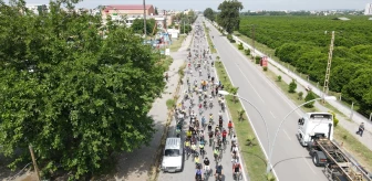 Dörtyol'da Gençlik Haftası kapsamında bisiklet turu düzenlendi
