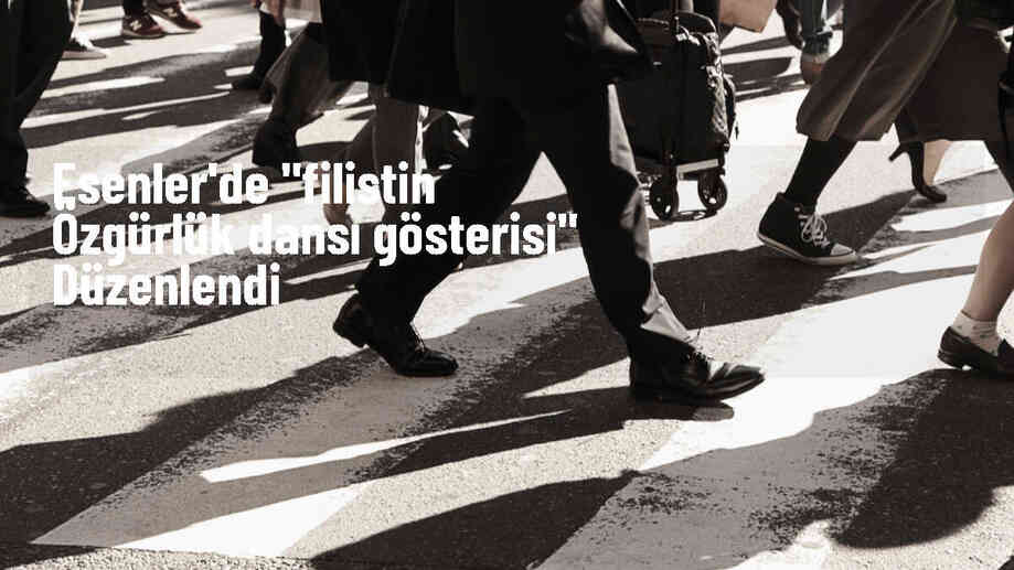 3. Esenler Gençlik Günleri'nde Filistin Özgürlük Dansı Gösterisi