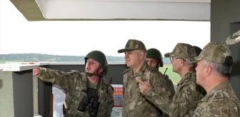 Genelkurmay Başkanı Orgeneral Metin Gürak, Yunanistan ve Bulgaristan sınırındaki hudut karakollarında denetlemelerde bulundu