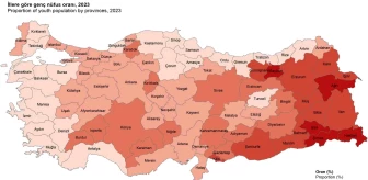Gümüşhane, Doğu Karadeniz Bölgesi'nde Genç Nüfus Oranında Türkiye Ortalamasının Üzerinde
