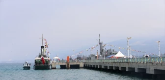 İskenderun'da Müze Gemileri Ziyarete Açıldı