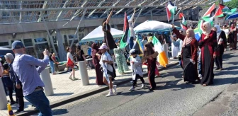 İskoçya'da Filistin'e Destek Yürüyüşleri Devam Ediyor