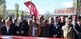 Şehit Piyade Sözleşmeli Onbaşı Recep Kabala, Erzurum'da son yolculuğuna uğurlandı