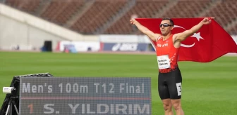 Serkan Yıldırım Dünya Para Atletizm Şampiyonası'nda Altın Madalya Kazandı