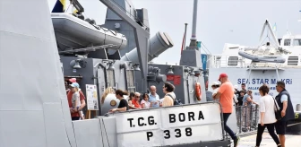 TCG Bora Bodrum'da Vatandaşların Ziyaretine Açıldı