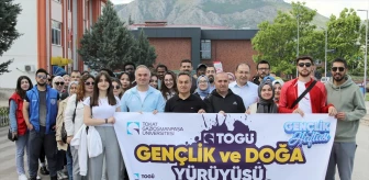 TOGÜ'de Gençlik ve Doğa Yürüyüşü Gerçekleştirildi