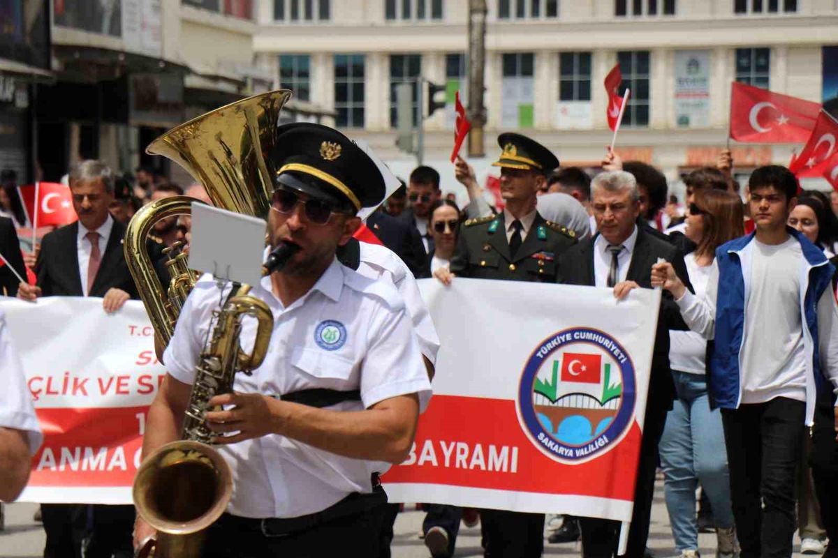 Sakarya'da 19 Mayıs Atatürk'ü Anma Gençlik ve Spor Bayramı Kutlamaları