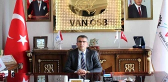 Van Organize Sanayi Bölgesi Başkanı Memet Aslan'dan 19 Mayıs Mesajı