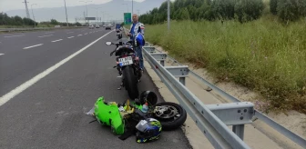 Bursa'da Motosiklet Kazası: Sürücüler Yaralandı