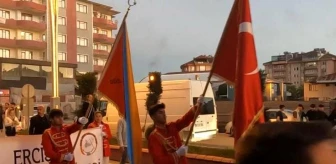 Erciş'te 19 Mayıs Bayrak Yürüyüşü Düzenlendi