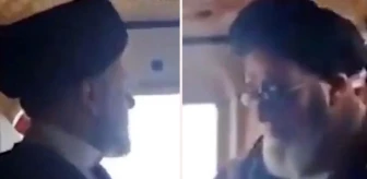 İran Cumhurbaşkanı Reisi'nin, düşen helikopterde çekilen son görüntüleri ortaya çıktı