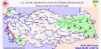 Marmara, Ege ve Batı Akdeniz'de Sağanak Yağış Bekleniyor