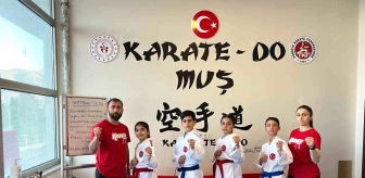 Muş Gençlik ve Spor İl Müdürlüğü Karate Takımı 28. Balkan Çocuklar Karate Şampiyonasına katılacak