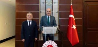 TBMM Başkanı Numan Kurtulmuş Kazakistan'da Türkiye'nin Astana Büyükelçiliğini ziyaret etti