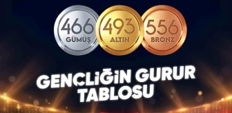 Türk Milli Sporcuları 2024 Yılında Bin 515 Madalya Kazandı