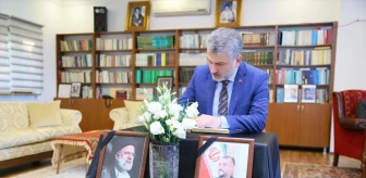 AK Parti Trabzon İl Başkanı Sezgin Mumcu, İran İslam Cumhuriyeti Trabzon Konsolosluğuna taziye ziyaretinde bulundu