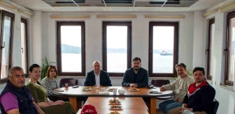 AK Parti Çanakkale Milletvekili Ayhan Gider, Çanakkale Ziraat Mühendisleri Odası'nı ziyaret etti