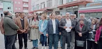 DEM Parti Kars İl Başkanlığı Kobani Davası'ndaki Cezaları Protesto Etti