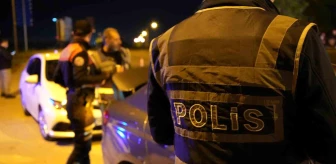 Edirne'de 'dur' ihtarına uymayan alkollü sürücü yakalandı