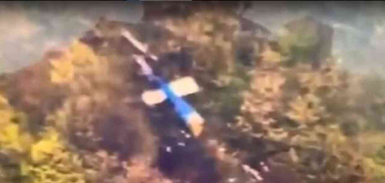 İran Cumhurbaşkanı Reisi'yi taşıyan helikopterin enkazından ilk görüntüler