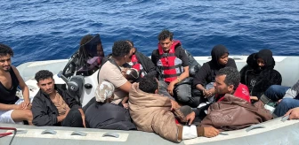 Muğla'nın Datça ilçesi açıklarında 30 düzensiz göçmen kurtarıldı