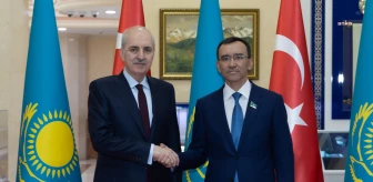 TBMM Başkanı Numan Kurtulmuş Kazakistan'da