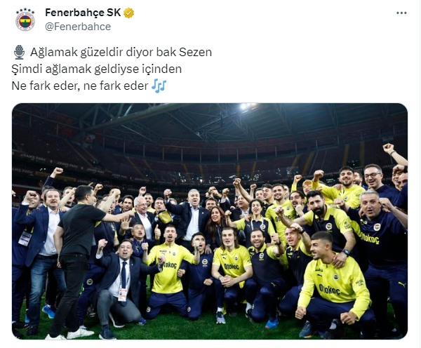Türk futbolunda kazan kaynıyor! Fenerbahçe'den Özbek konuşurken olay paylaşım