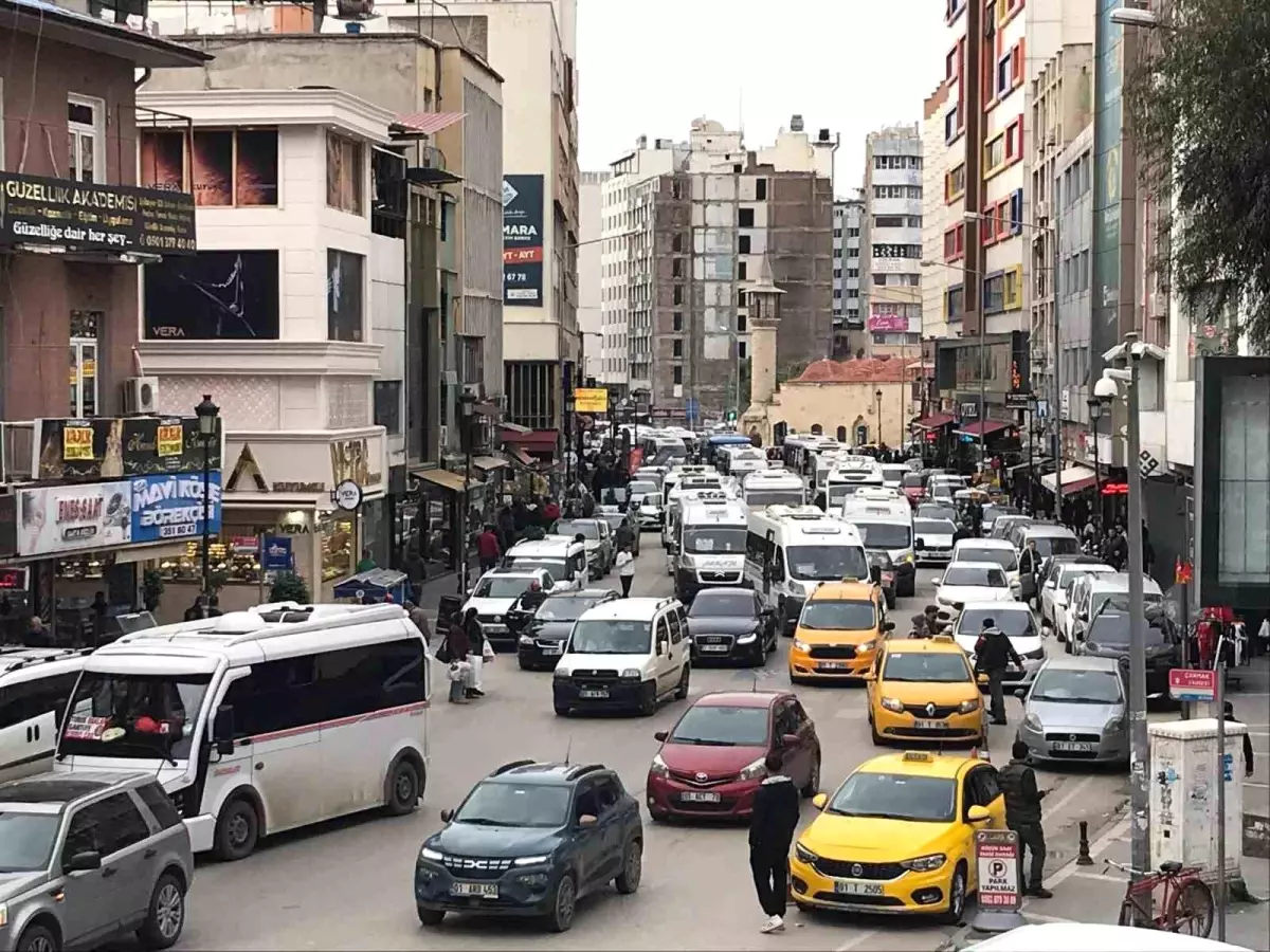 Adana'da Trafiğe Kayıtlı Araç Sayısı