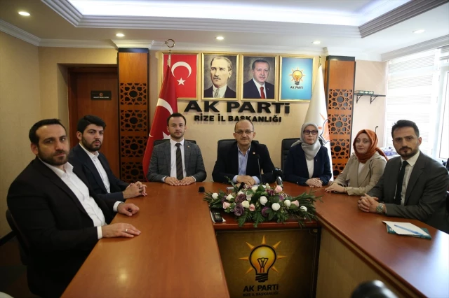 AK Parti Rize İl Başkanı 'Cumhurbaşkanı Erdoğan'ın elini rahatlatmak' için istifa etti