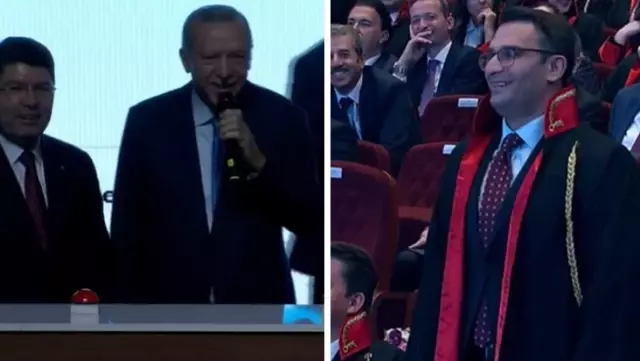 Cumhurbaşkanı Erdoğan ile savcı arasında gülümseten 'boy' diyaloğu: Kıskandım seni