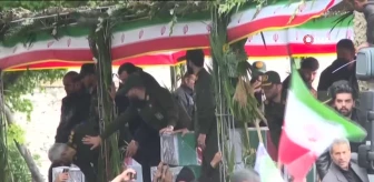 İran Cumhurbaşkanı Reisi ve 7 kişi için cenaze töreni düzenlendi
