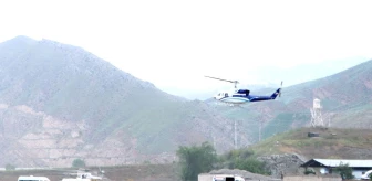 İranlı yetkililer helikopter enkazını İHA'larla buldu