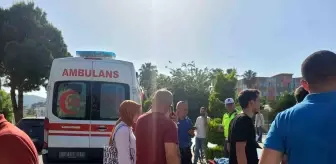 Antalya'da bisikletli çocuk motosiklet kazasında yaralandı