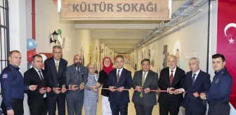 Samsun'da Kavak Çocuk ve Gençlik Ceza İnfaz Kurumu'nda Kültür Sokağı ve Renklendirme Çalışmalarının Açılışı Yapıldı