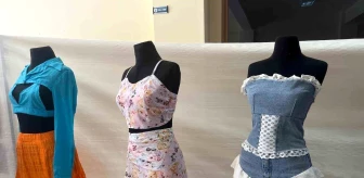 Pamukkale Üniversitesi Buldan Meslek Yüksekokulu Moda Tasarım Programı Öğrencileri 'Sürdürülebilir Kıyafet' Sergisiyle Büyük İlgi Gördü