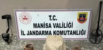 Manisa'da Kaçak Kazı Operasyonunda Tarihi Eserler Ele Geçirildi