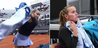 Amerikalı tenisçi Sofia Kenin, İtalyan Açık'ta kendisini yuhalayan taraftarlara küfür etti