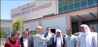 CHP Milletvekili Tanal, Siverek Devlet Hastanesi'nde yaşanan sağlık sorunlarını gündeme getirdi