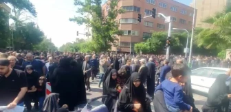 İran Cumhurbaşkanı İbrahim Reisi ve Beraberindekiler İçin Cenaze Törenleri Sürüyor