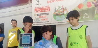 Osmaniye'de Öğrenciler Geri Dönüşebilir Atıkları Toplayarak Gelir Elde Etti