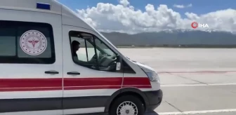 3 günlük bebek ambulans uçakla Ankara'ya sevk edildi
