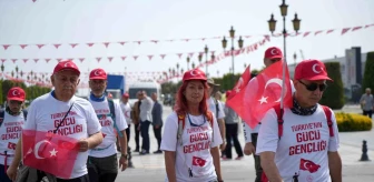 Ulusal Kurtuluş Mücadelesi Anma Yürüyüşü Samsun'da Başladı