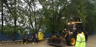 Bilecik'te Sağanak ve Dolu Etkili Oldu