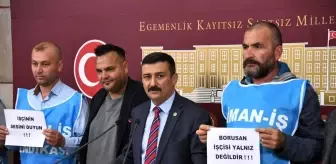 İYİ Parti Milletvekili Türkoğlu, Borusan Liman'daki işten çıkarmaları Meclis'e taşıdı