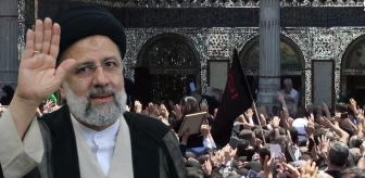 İran Cumhurbaşkanı Reisi son yolculuğuna uğurlandı! Defnedildiği türbede izdiham yaşandı